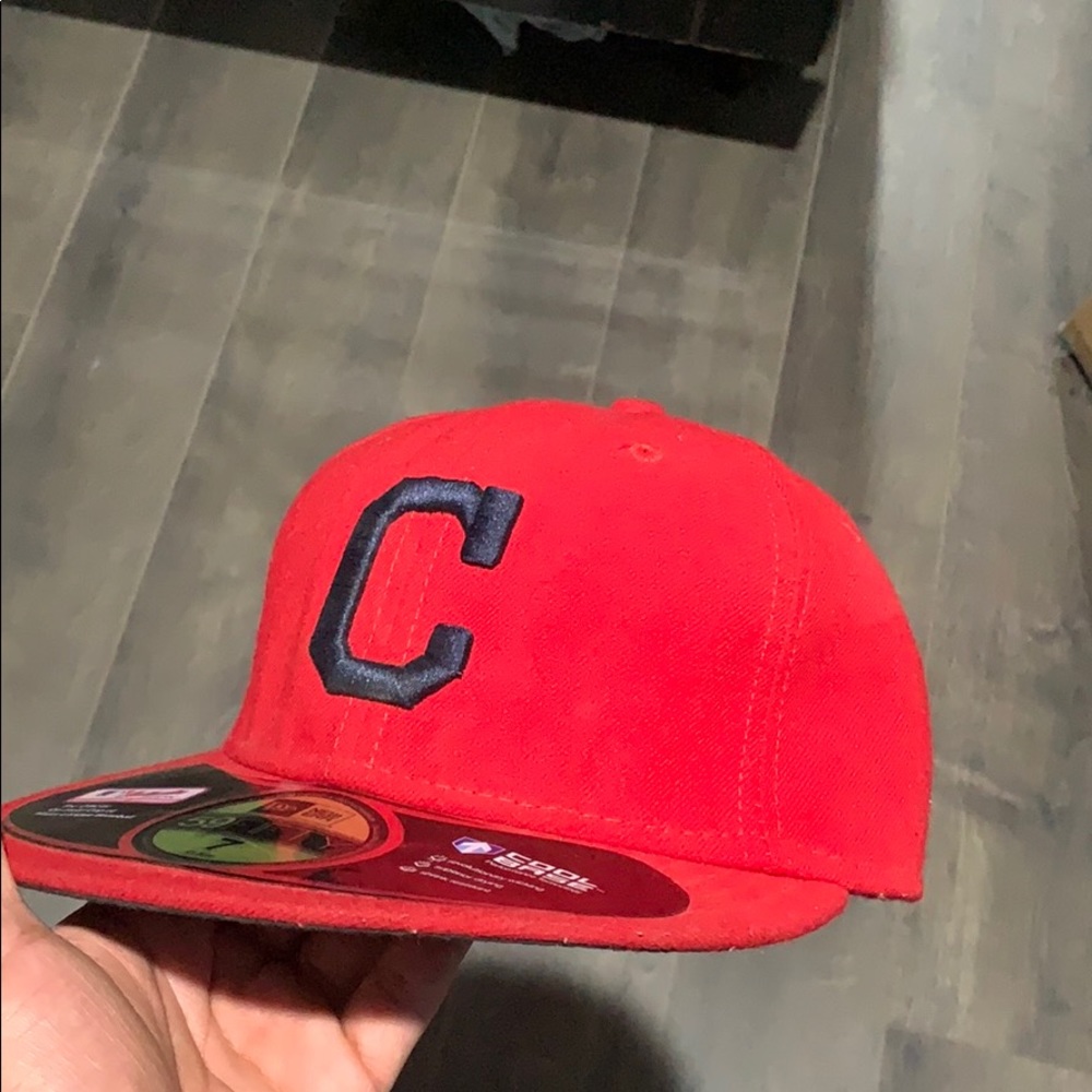 Red Cleveland hat